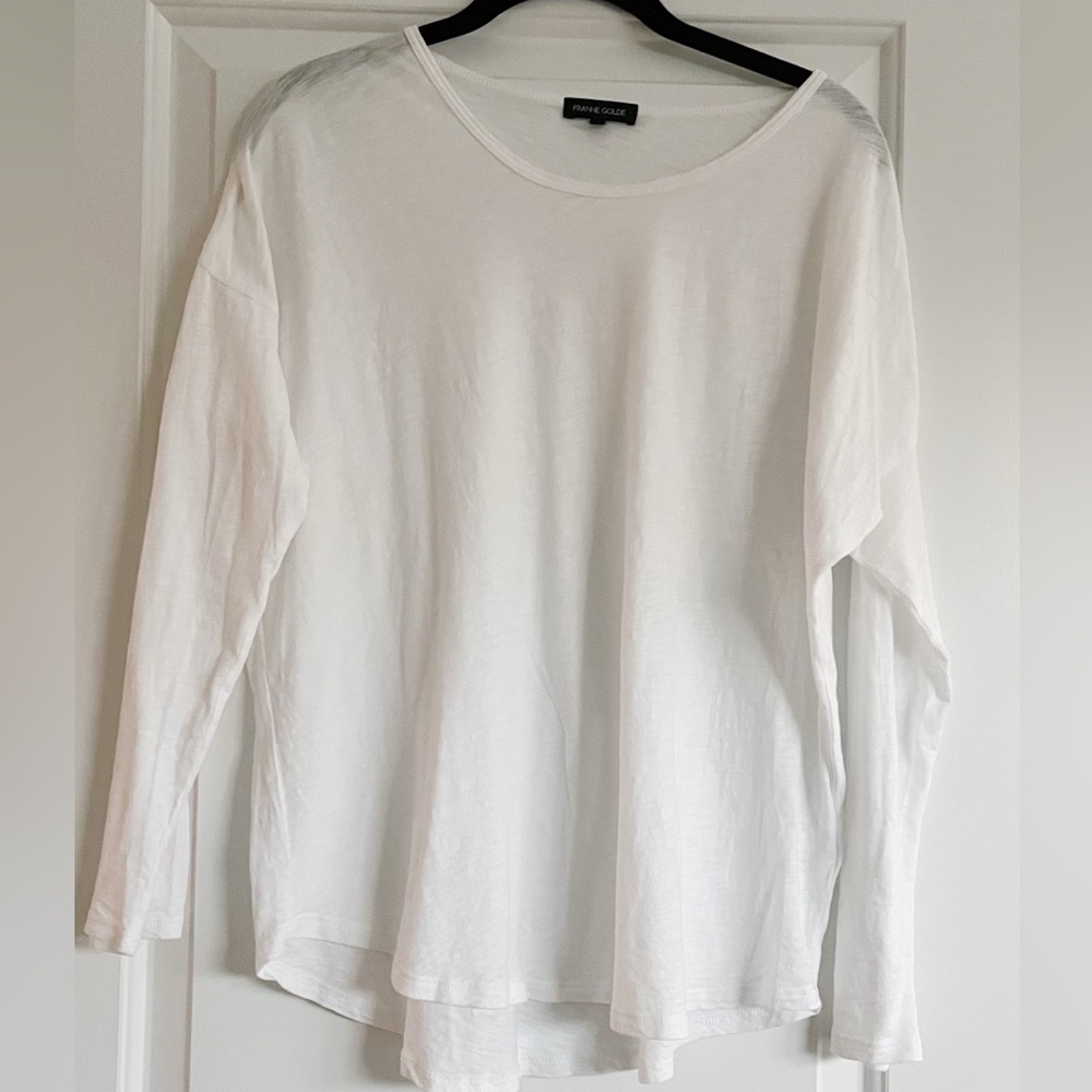 Franne Golde Like New Cotton Modal Long Sleeve Top